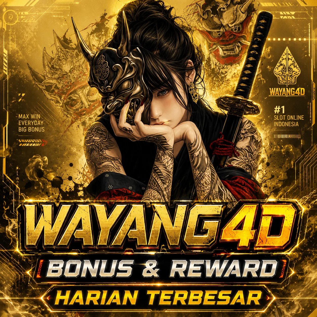 WAYANG4D : Situs Game Online dengan Bonus & Reward Harian Terbesar