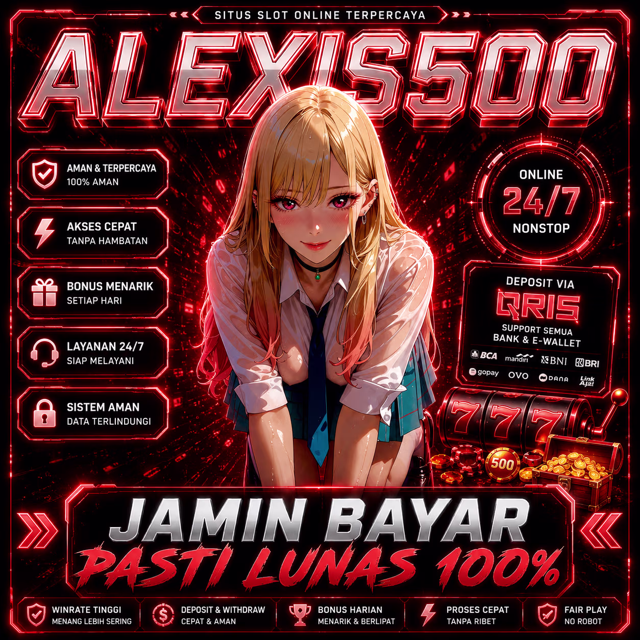 Link Login ALEXIS500 - Bandar Taruhan Jamin Bayar Pasti Lunas 100%