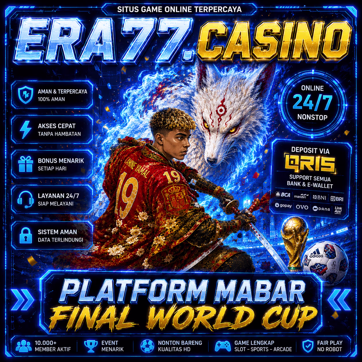 ERA77: Pilihan Utama Platform Nobar Final World Cup Paling Eksklusif