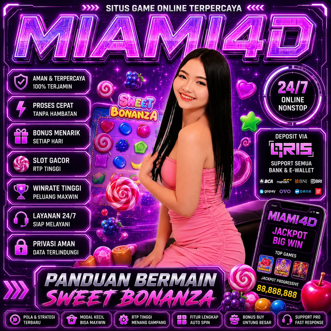 SELAMAT DATANG DI MIAMI4D AGEN SWEET BONANZA