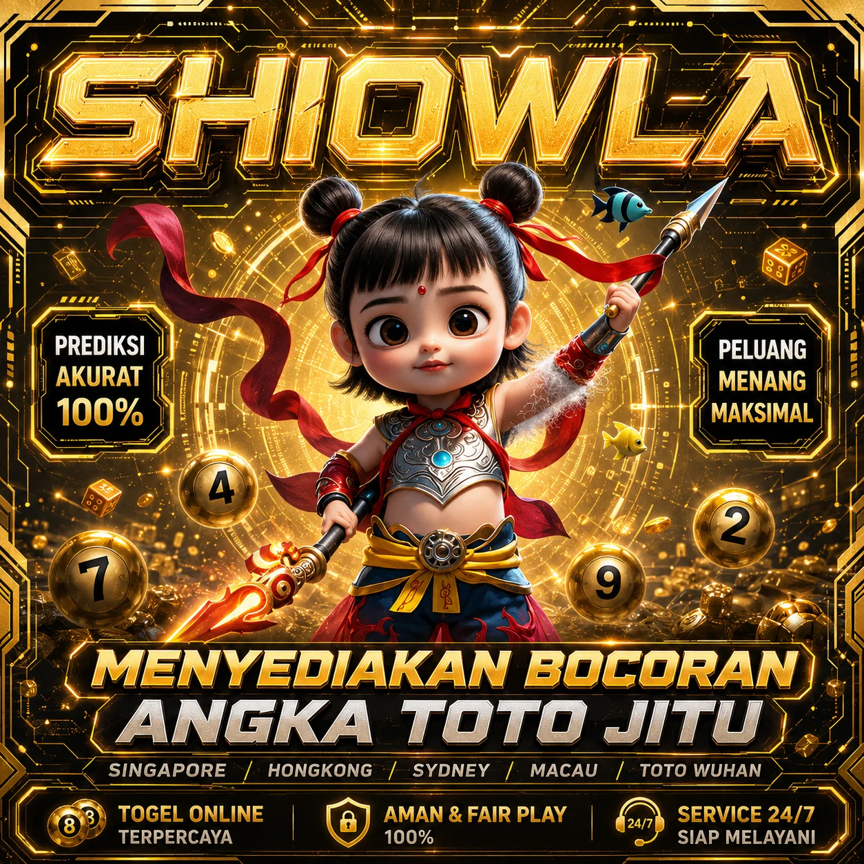 SHIOWLA : Situs Togel Online Resmi Menyediakan Bocoran Angka Toto Jitu
