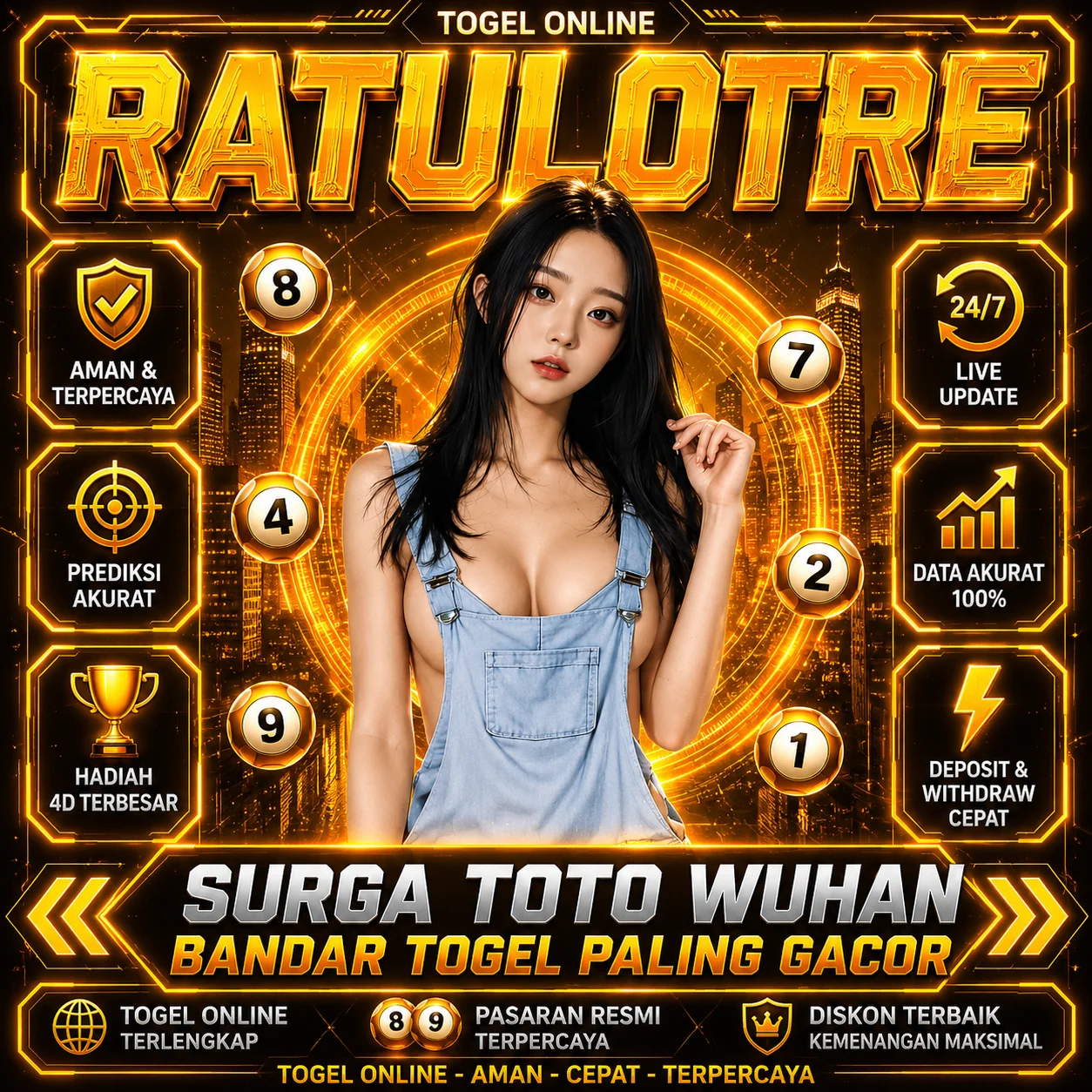 RATULOTRE : Surga Toto Wuhan Resmi & Bandar Togel Paling Gacor Hari Ini