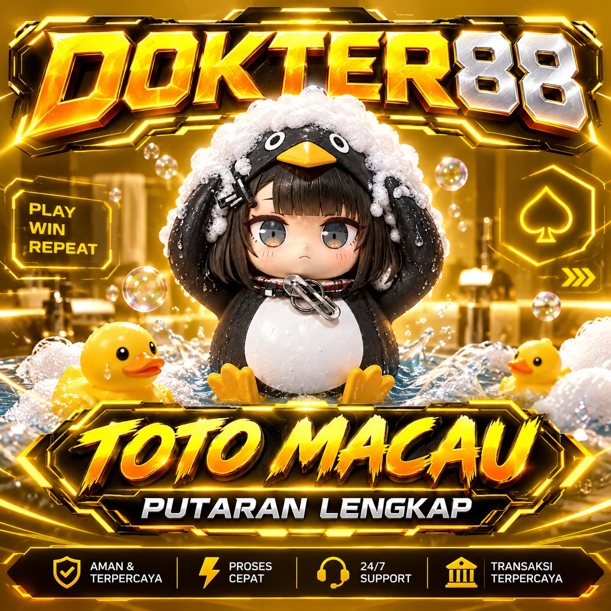 DOKTER88 : Situs Togel Online & Toto Macau Putaran Terlengkap 4 Kali Sehari