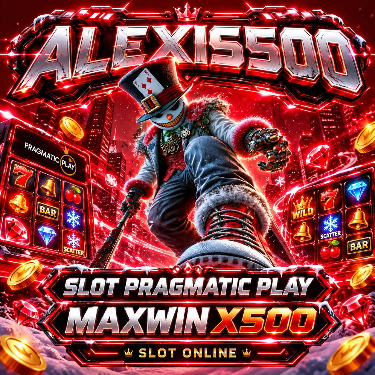 ALEXIS500 : Situs Slot Pragmatic Play Tergacor Maxwin x500 Tanpa Potongan