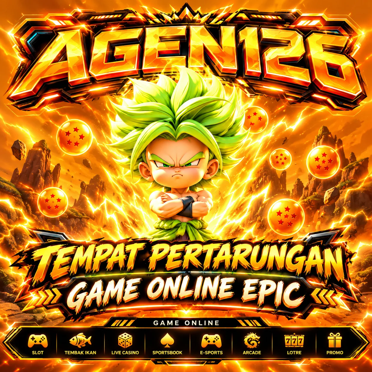 AGEN126 Arena : Tempat Pertarungan & Hiburan Game Online Paling Epic