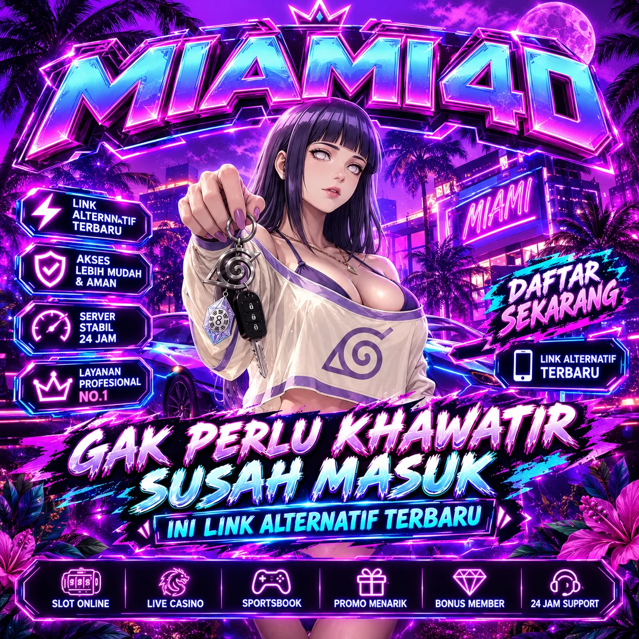 MIAMI4D : Gak Perlu Khawatir Susah Masuk, Ini Link Alternatif Resmi Terbaru