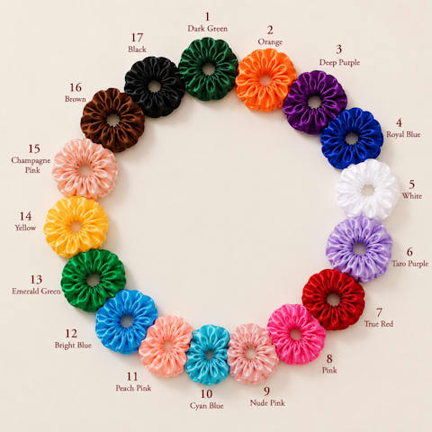 Silk Scrunchies