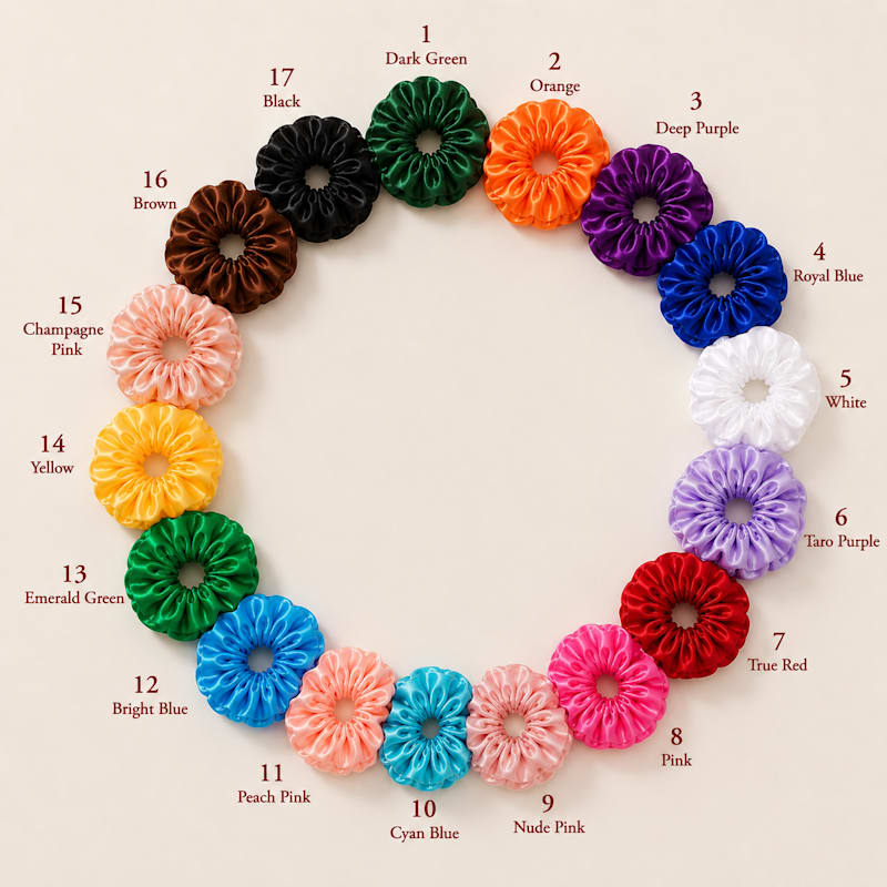 Silk Scrunchies
