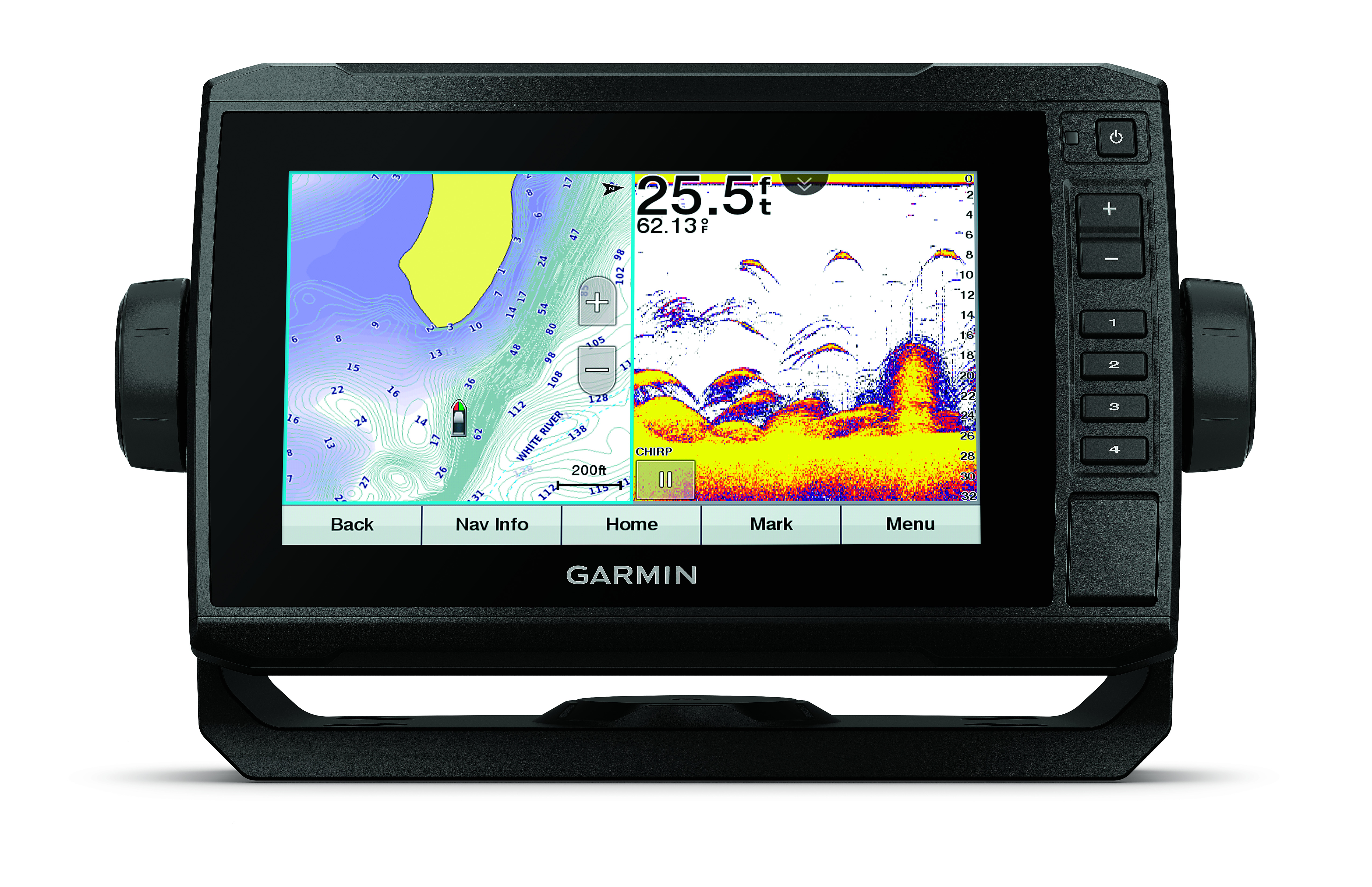 Garmin ECHOMAPâ„¢ UHD 72sv GPS