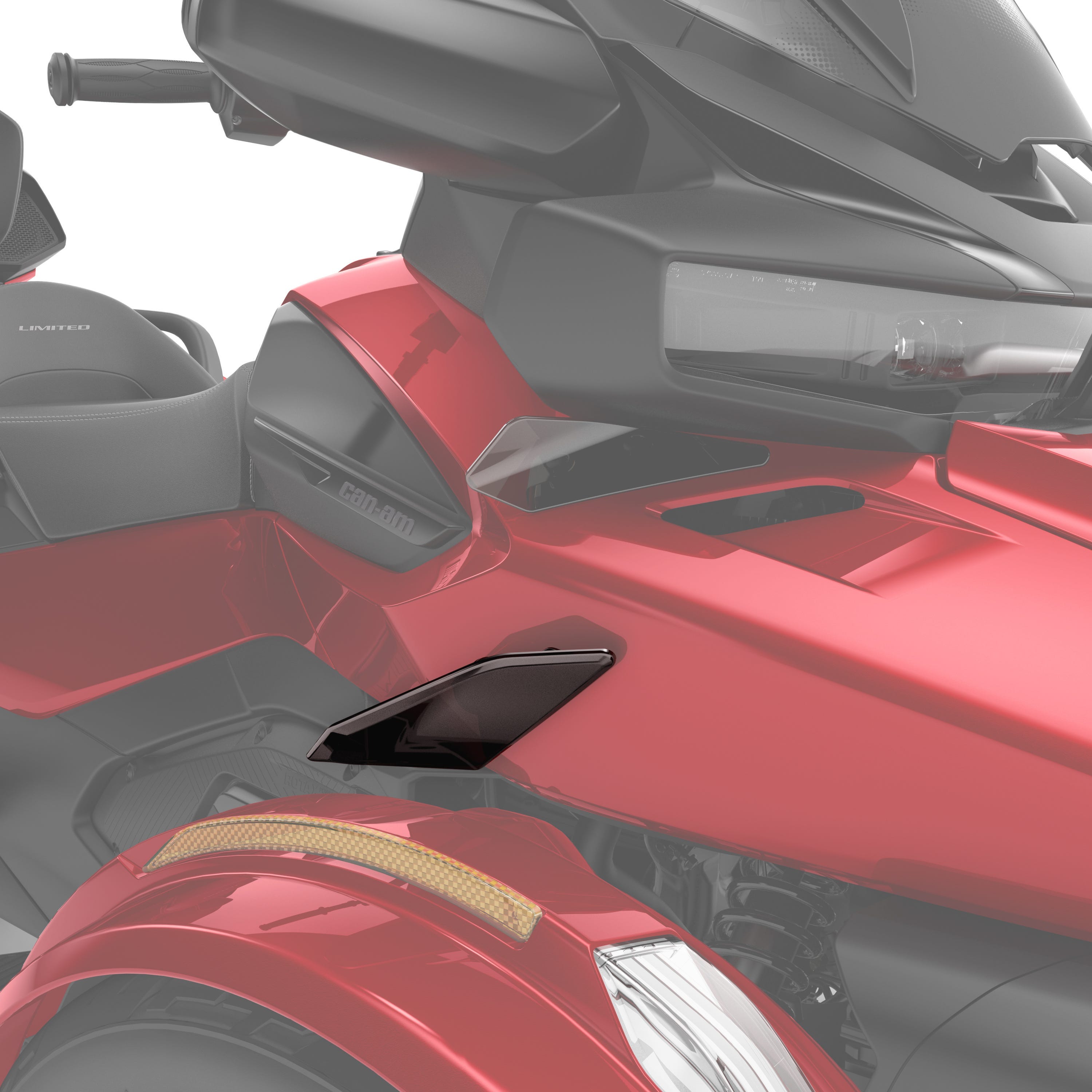 Adjustable Side Wind Deflectors Lower