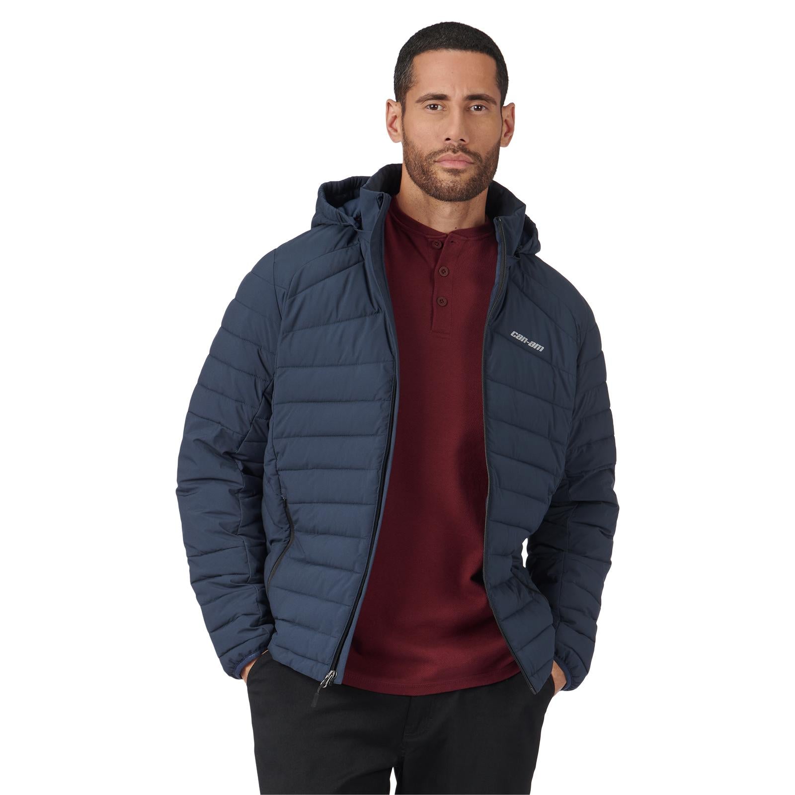 Men's Puffer Hooded Jacket