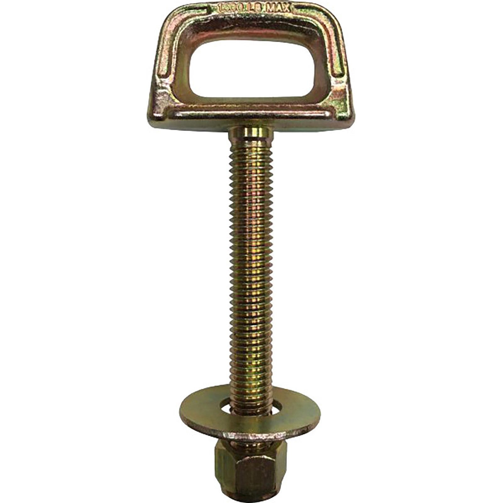 Screw style deck hook
