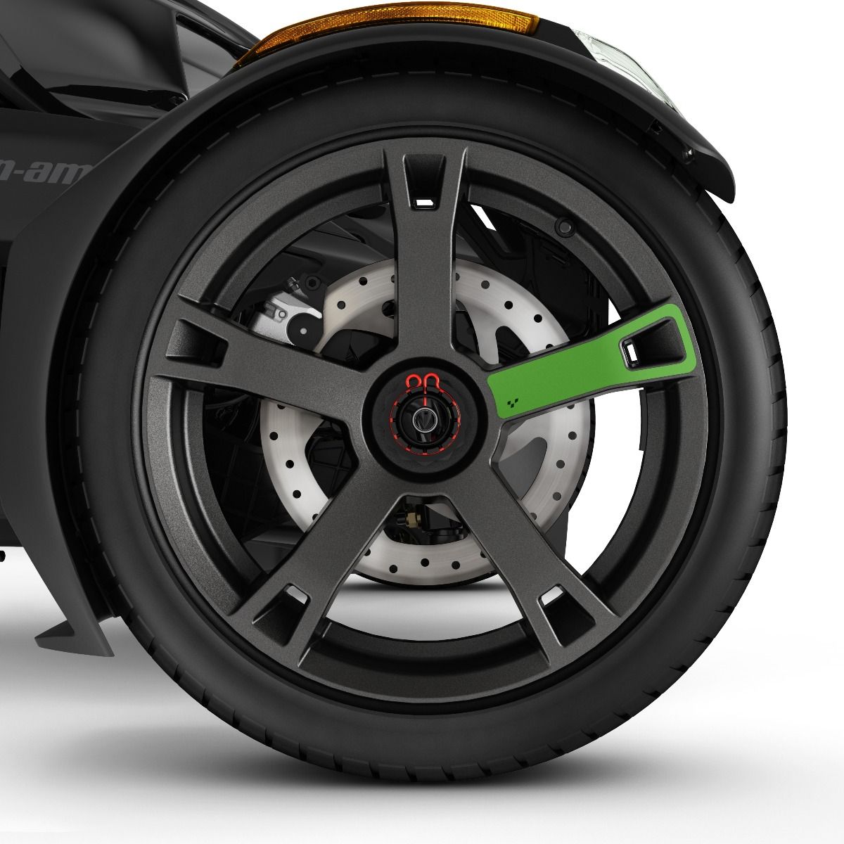 Wheel Decals - Supersonic Green
