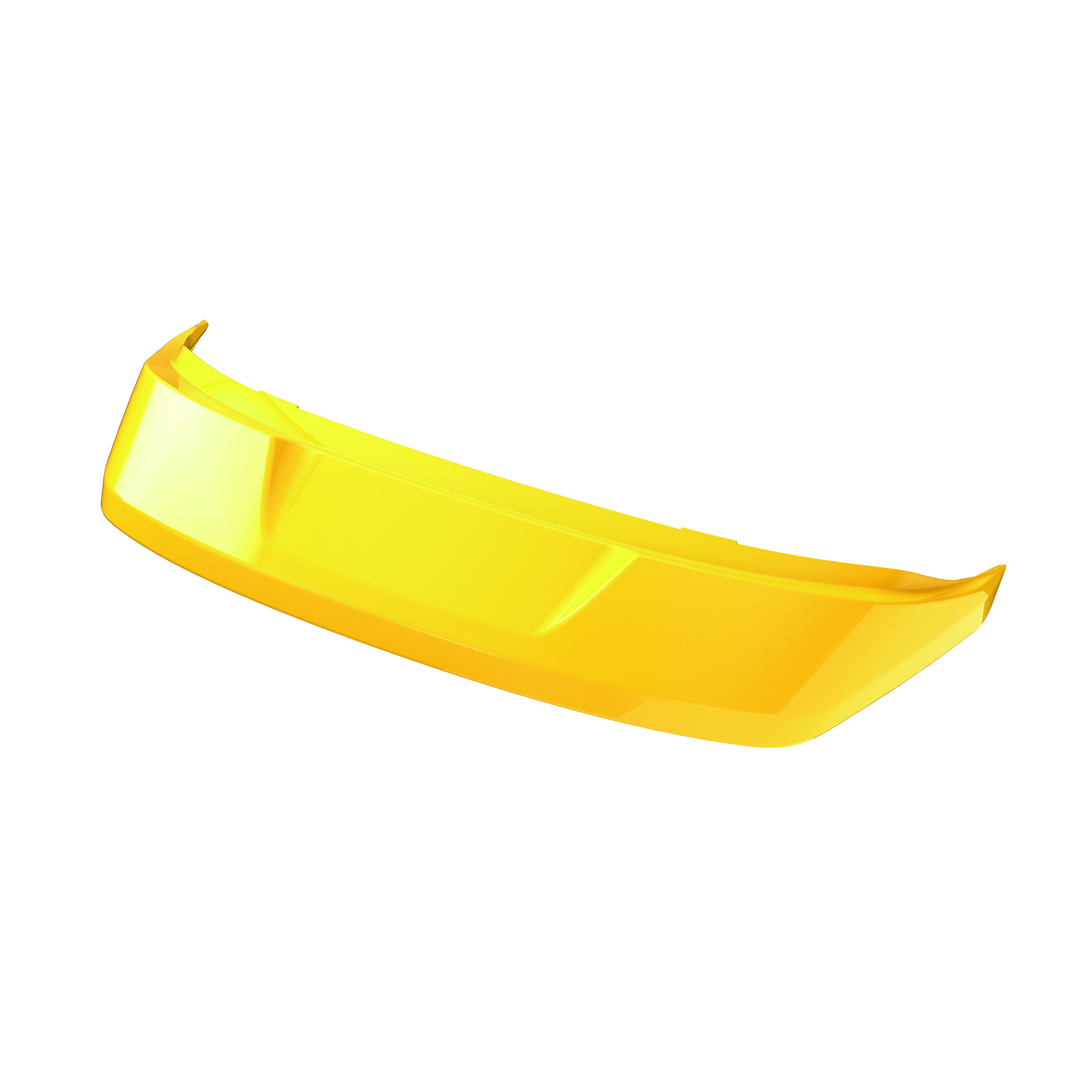Rear Spoiler - Yellow Shock