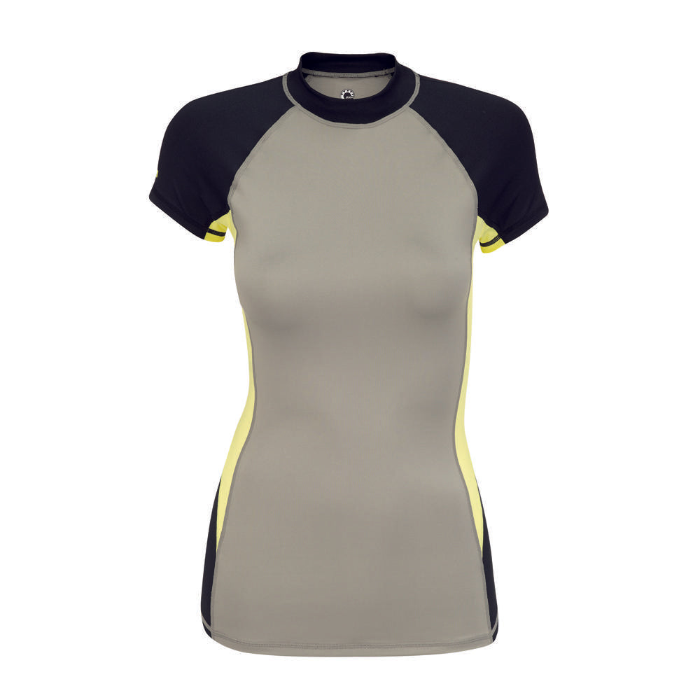 Ladies' Short Sleeve Rashguard Beach