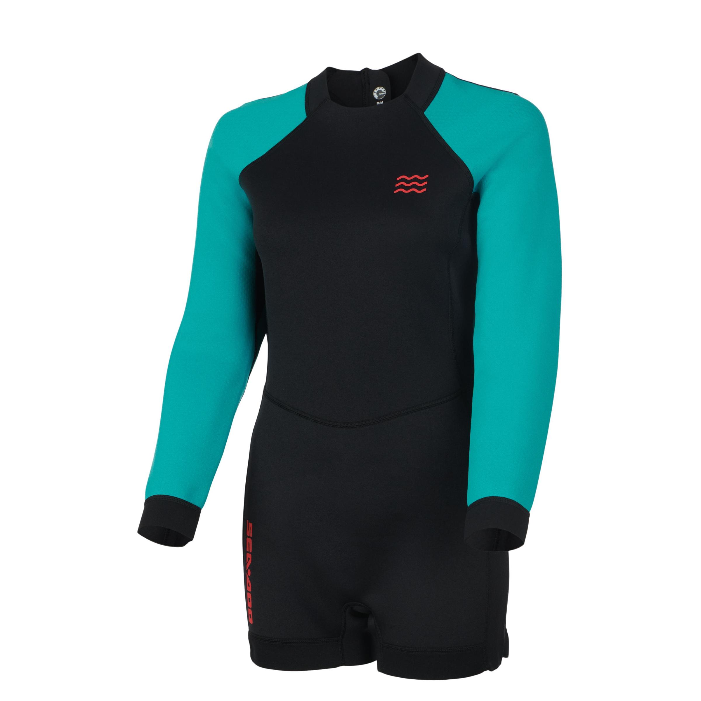 Women's 2mm Shorty Wetsuit Long Sleeves