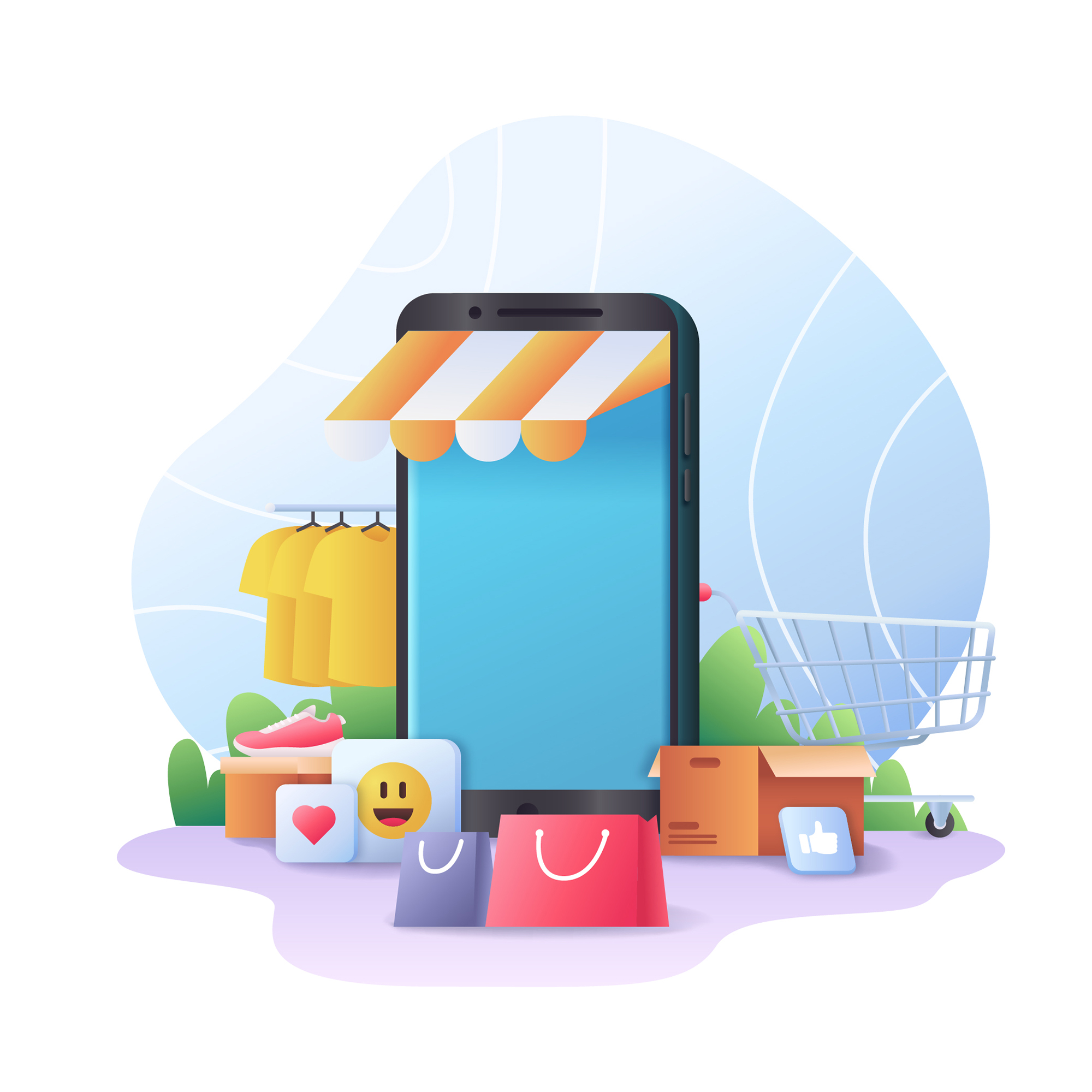 Healthcare Software Illustration