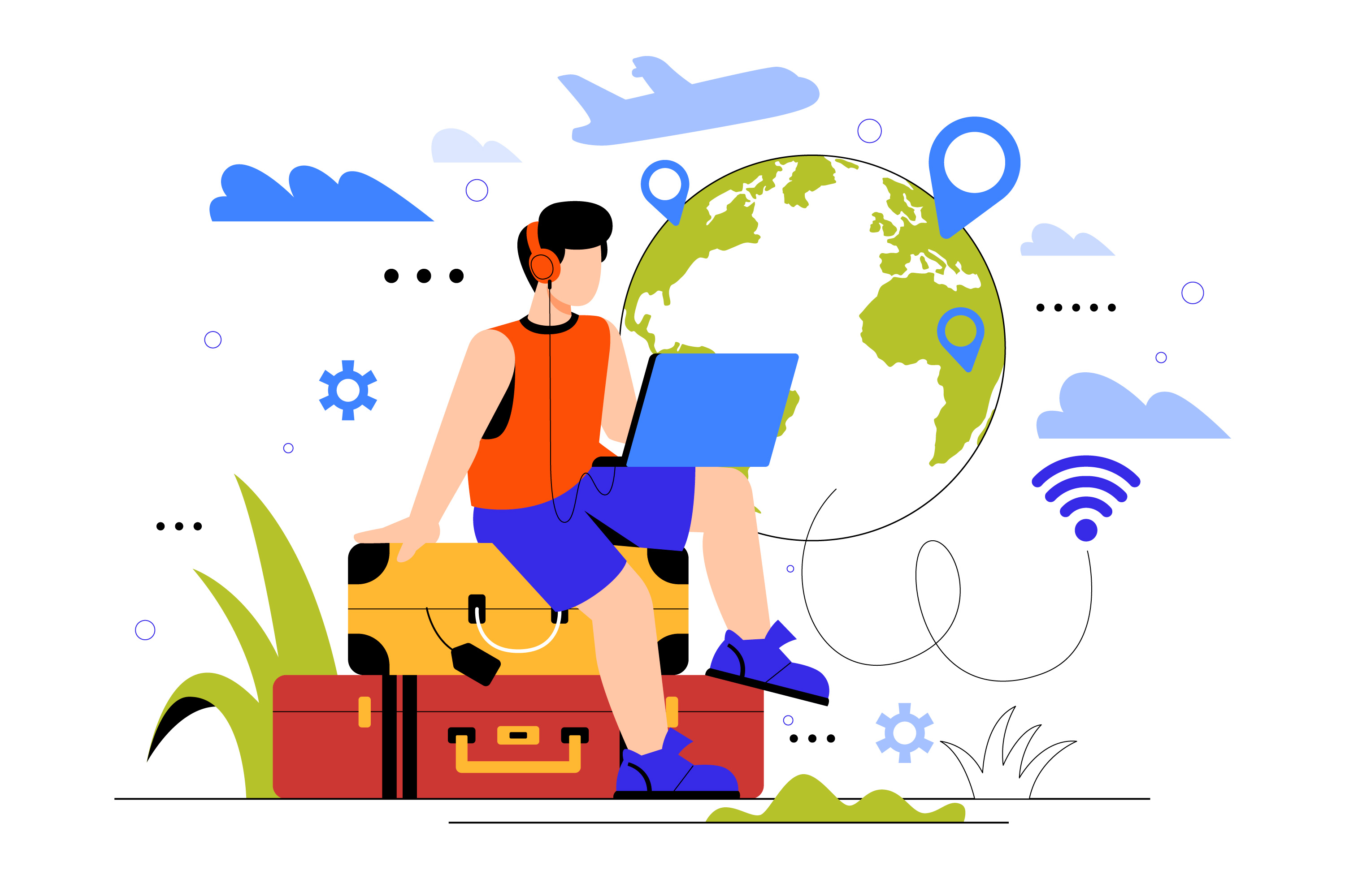Healthcare Software Illustration