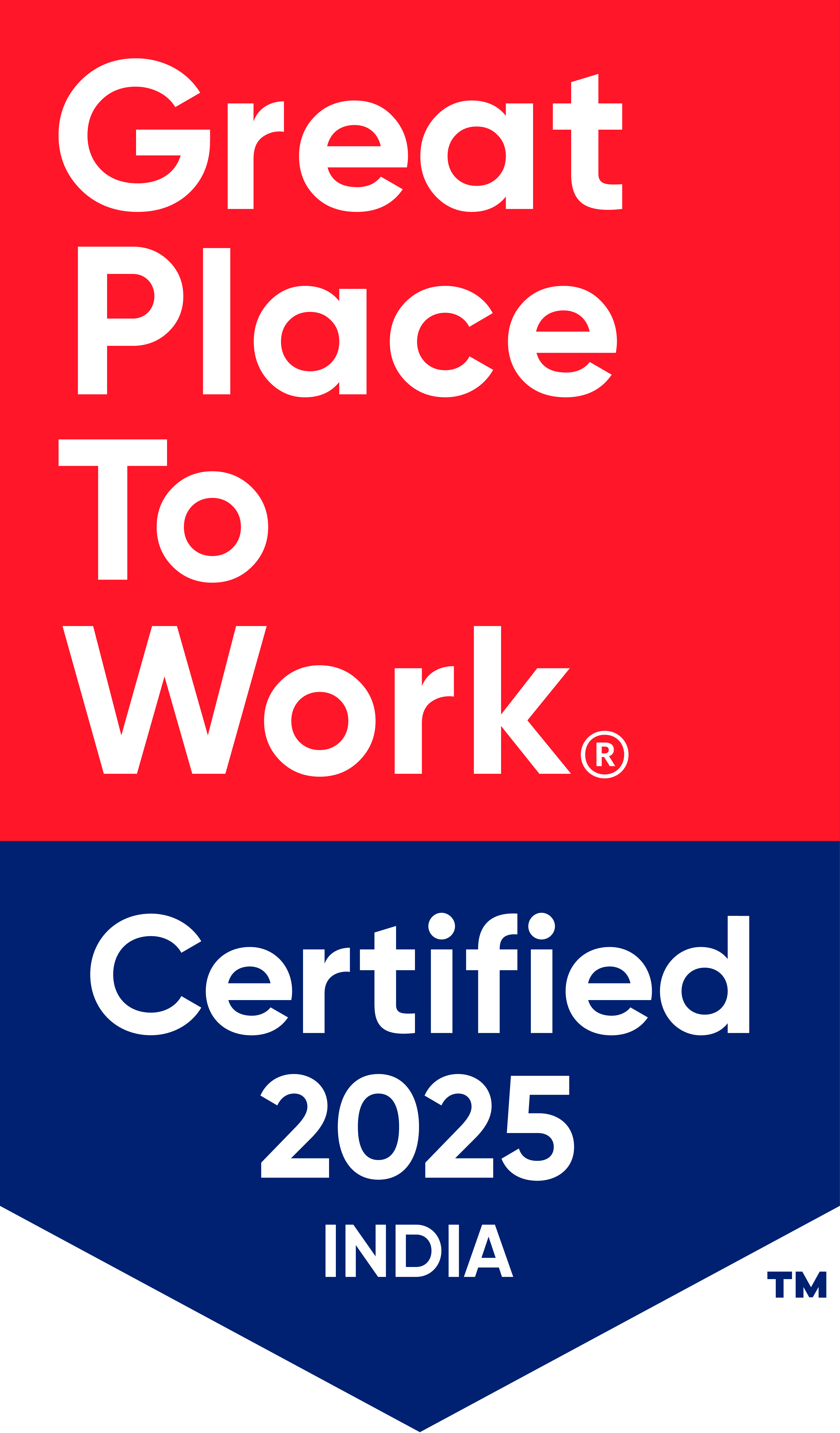 Great Place to Work Badge