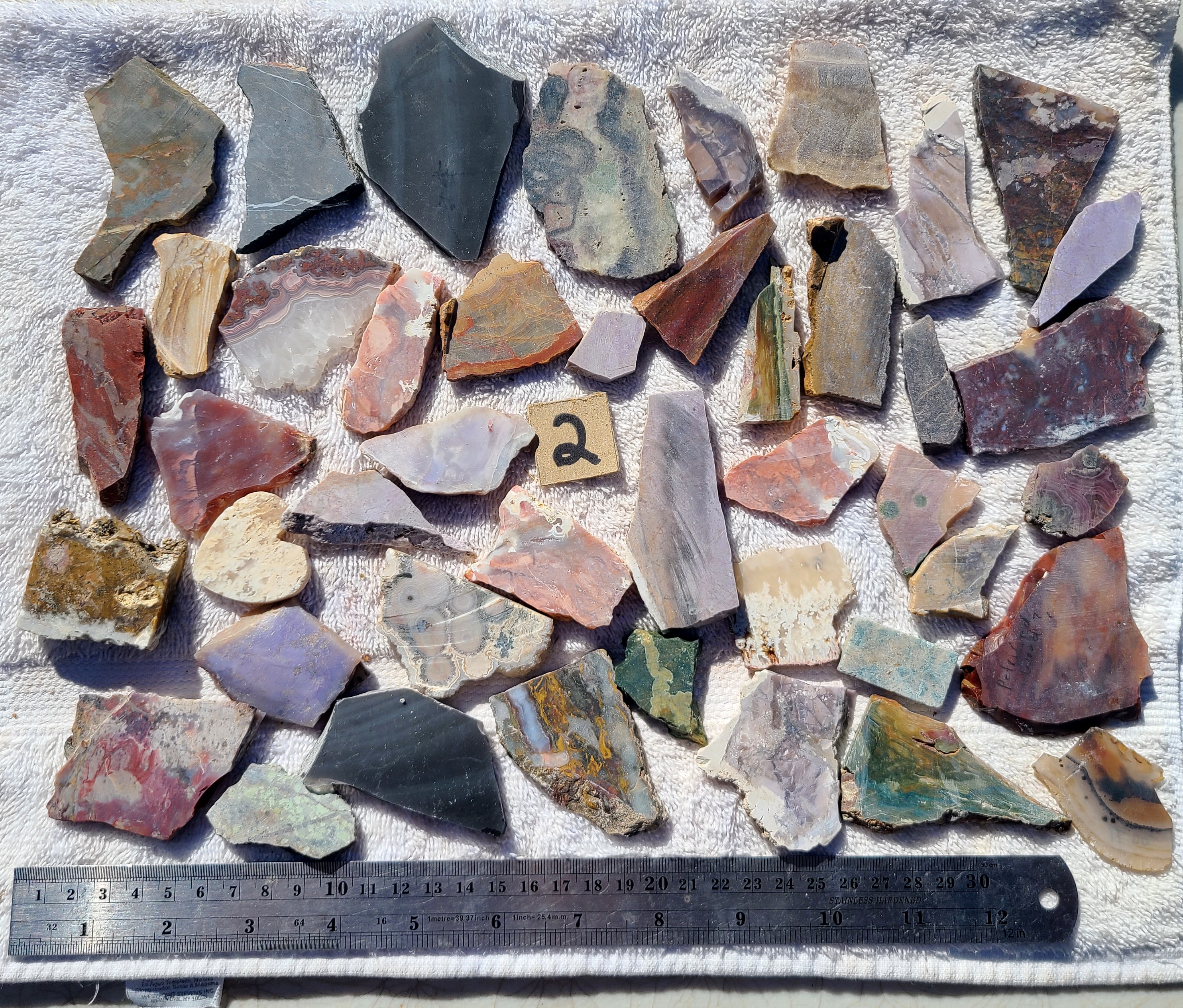 Slabby Rocks Slabettes and slabs boxes - All SOLD | Rock Tumbling Hobby