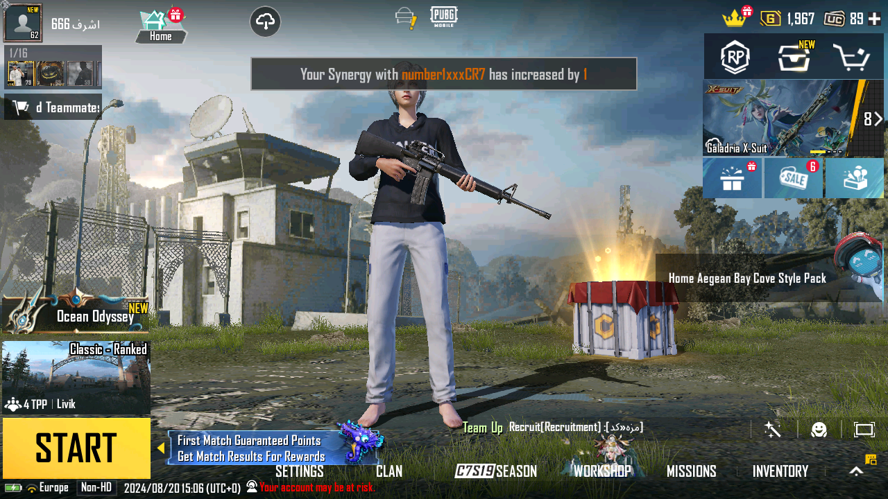 LvL62 | 68 Sets | 11 Halmets | 12 Backpacks | P26