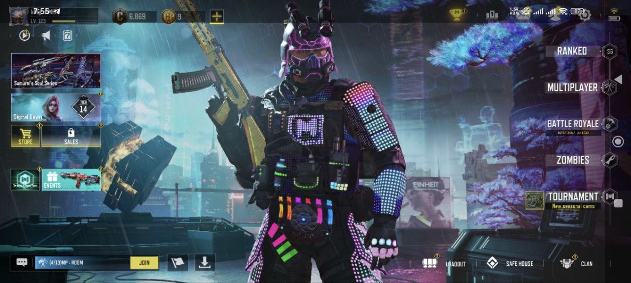 Call of Duty Mobile Account – (45 Epic Guns 33 Skins Dance : 13)