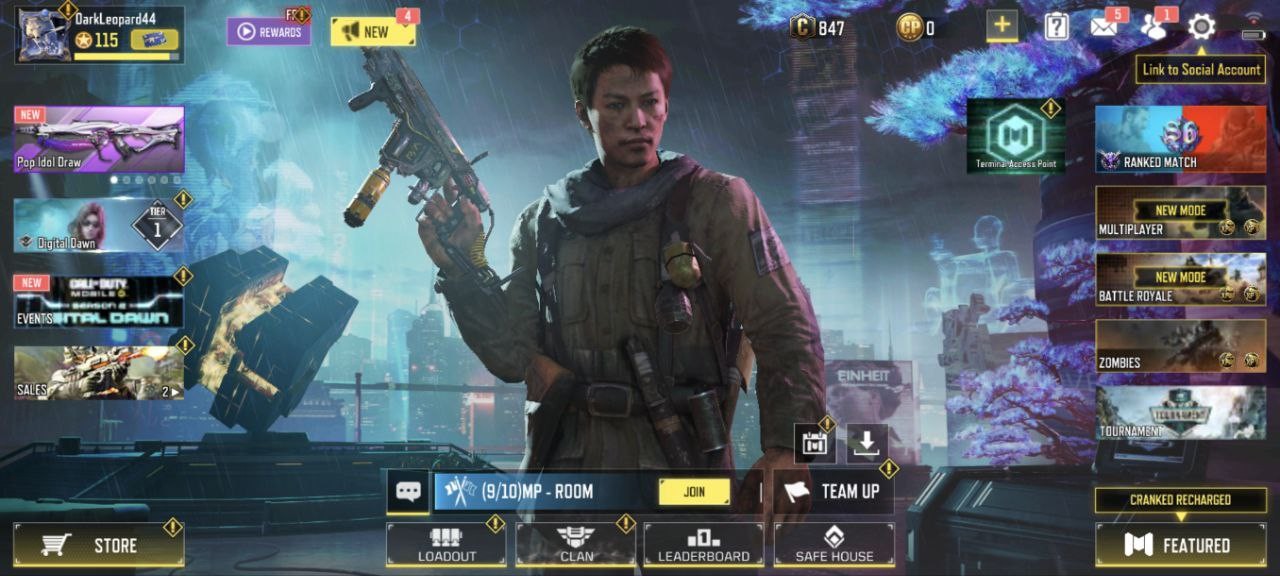 Call of Duty Mobile Account – (23 Epic Guns 11 Skins Dance : 3)
