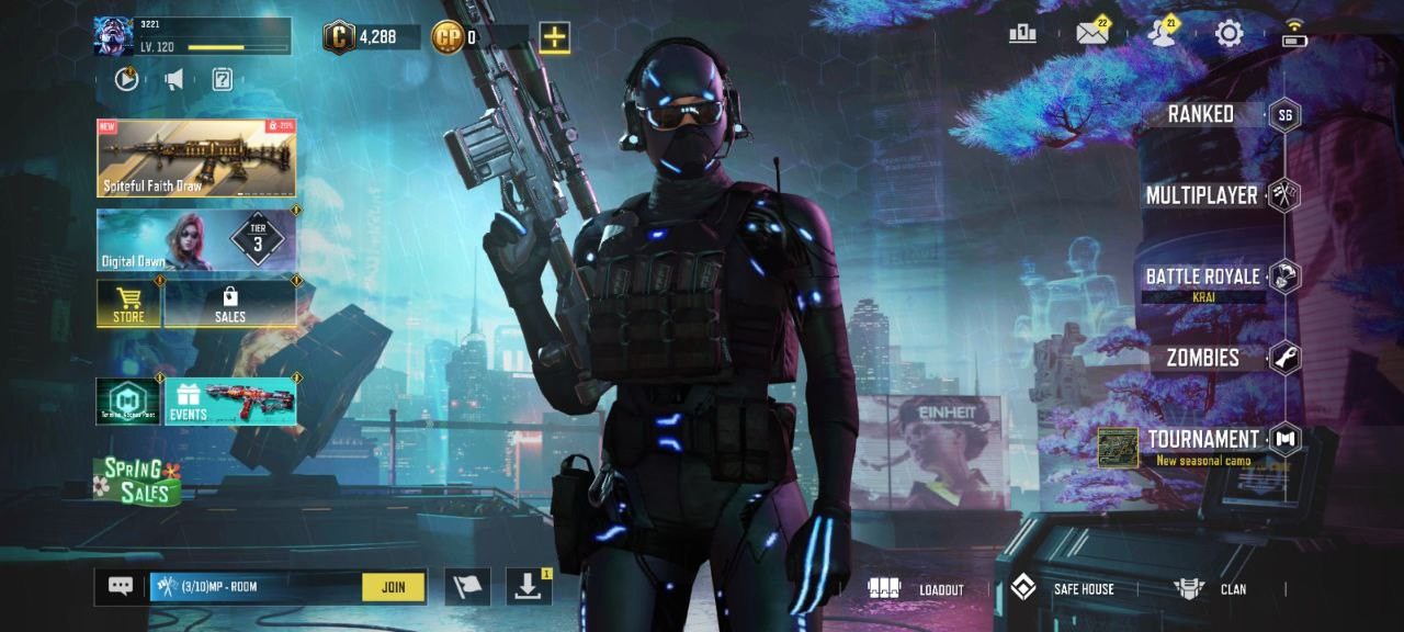 Call of Duty Mobile Account – (31 Epic Guns 11 Skins Dance : 7)