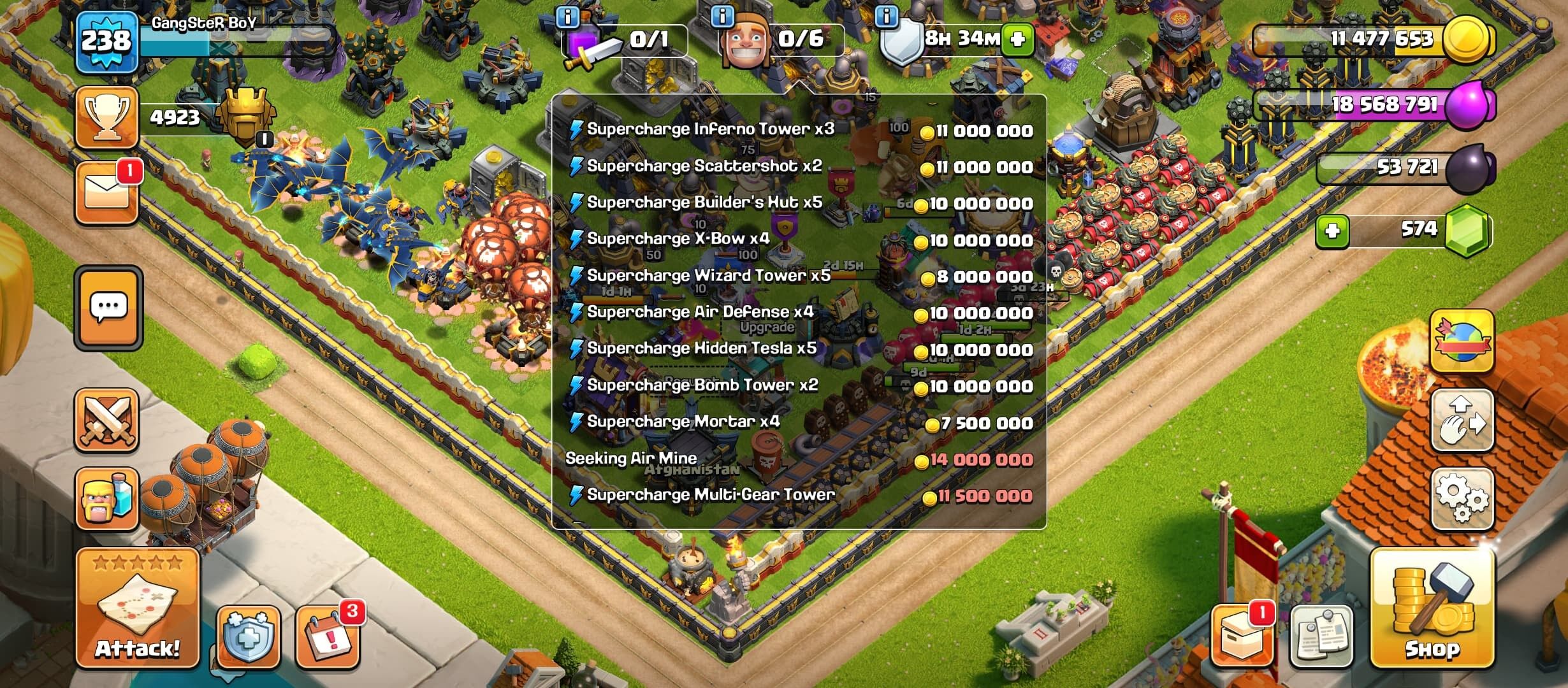 TH:17, almost TH18 (IOS/Android)