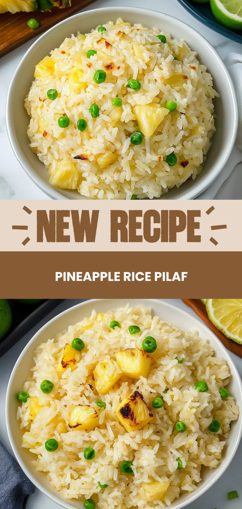 Pin Rice Pineapple Rice: A Tropical Delight You Can’t Resist – Tasty Home Style