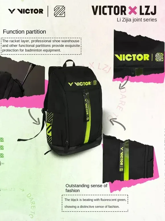 VICTOR X LZJ (BG5510LZJ) ラケットバッグ Victor x Lee Zii Jia Rectangular Racquet Bag BR5610LZJ – Epic Sports