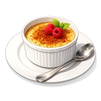Crème brûlée icon