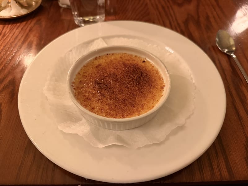 Crème brûlée at Pelikan Stockholm