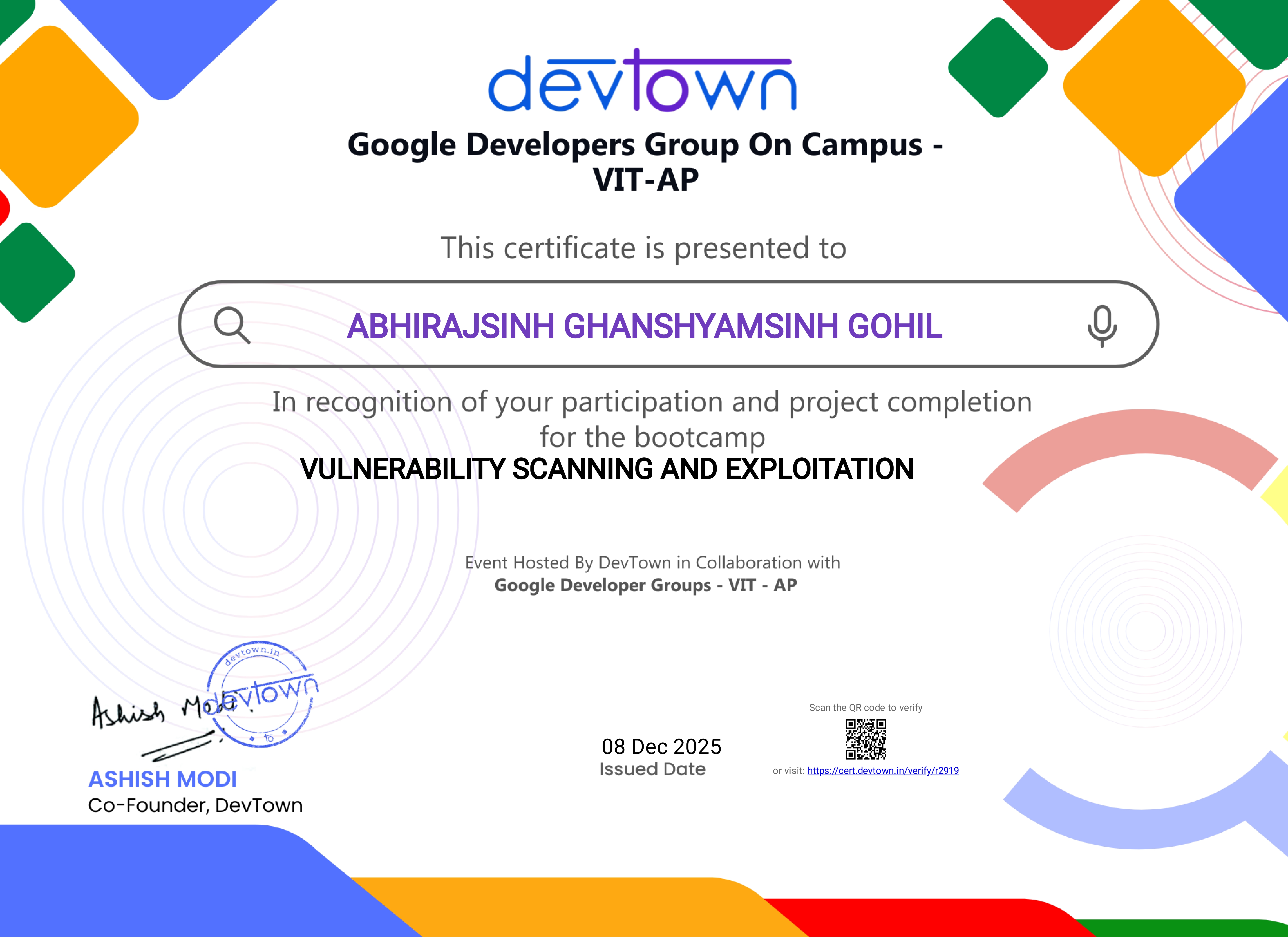 Google VULNERABILITY SCANNING AND EXPLOITATION