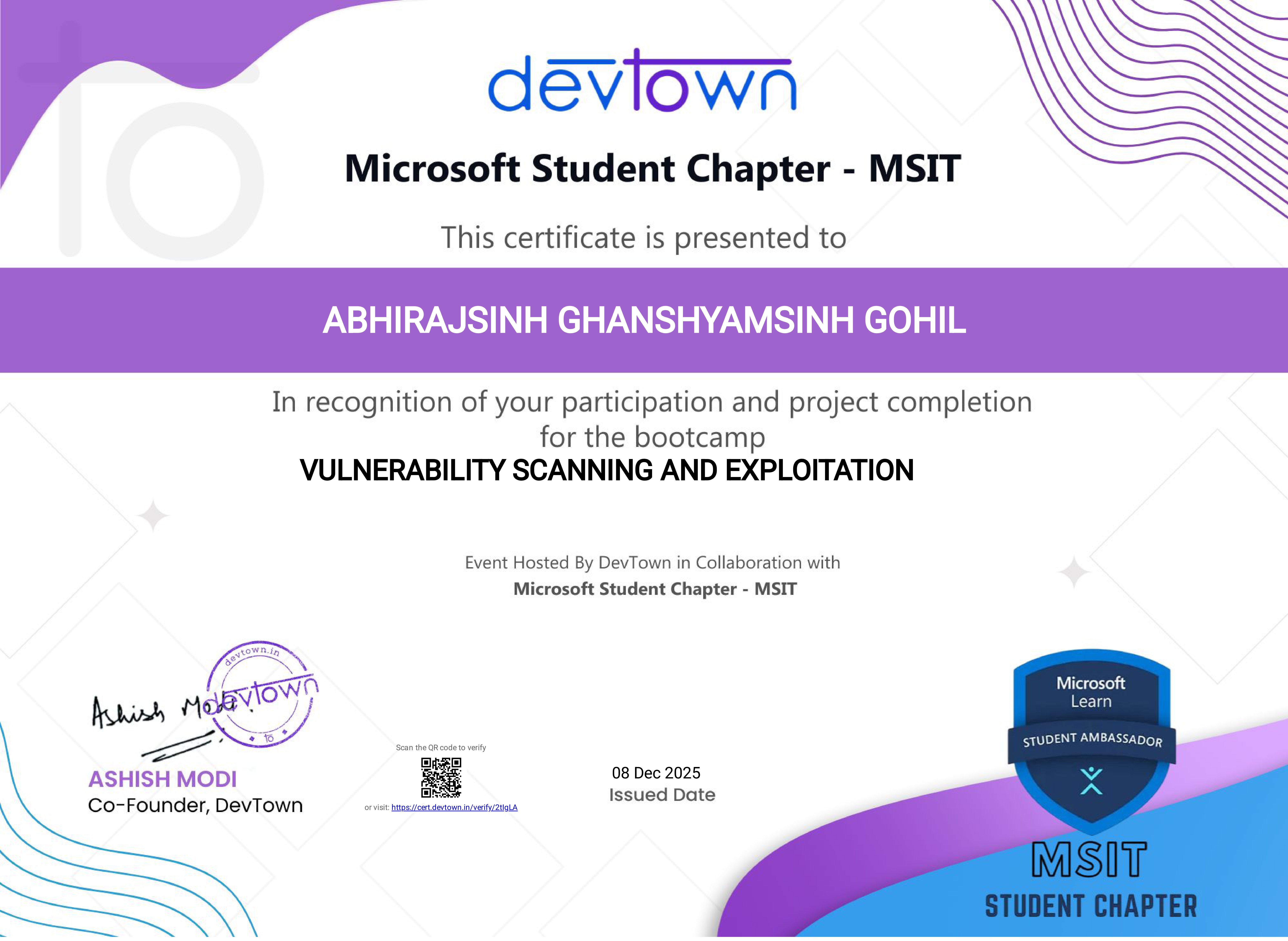 Microsoft VULNERABILITY SCANNING AND EXPLOITATION