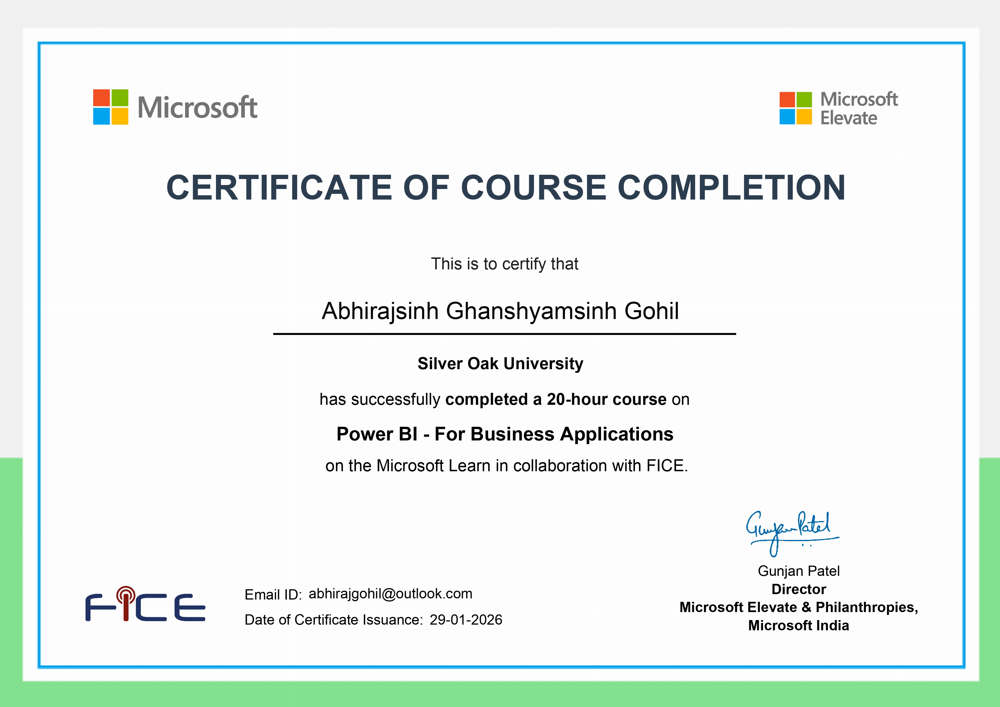 Microsoft Power BI - For Business Applications