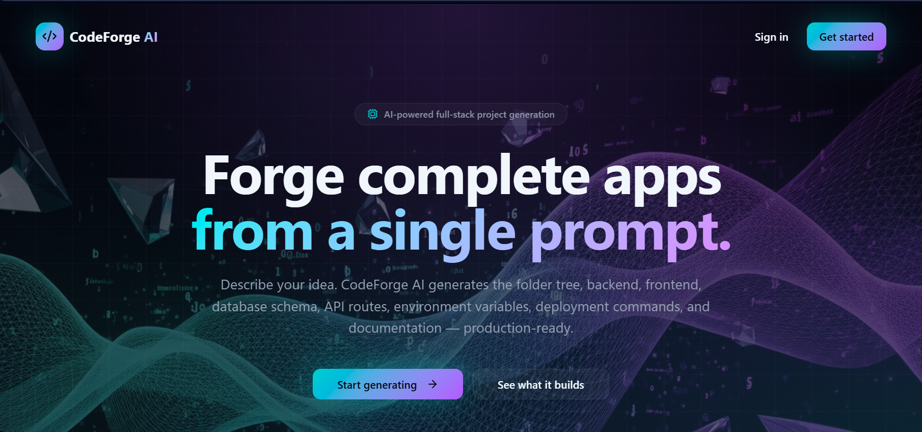 CodeForge AI