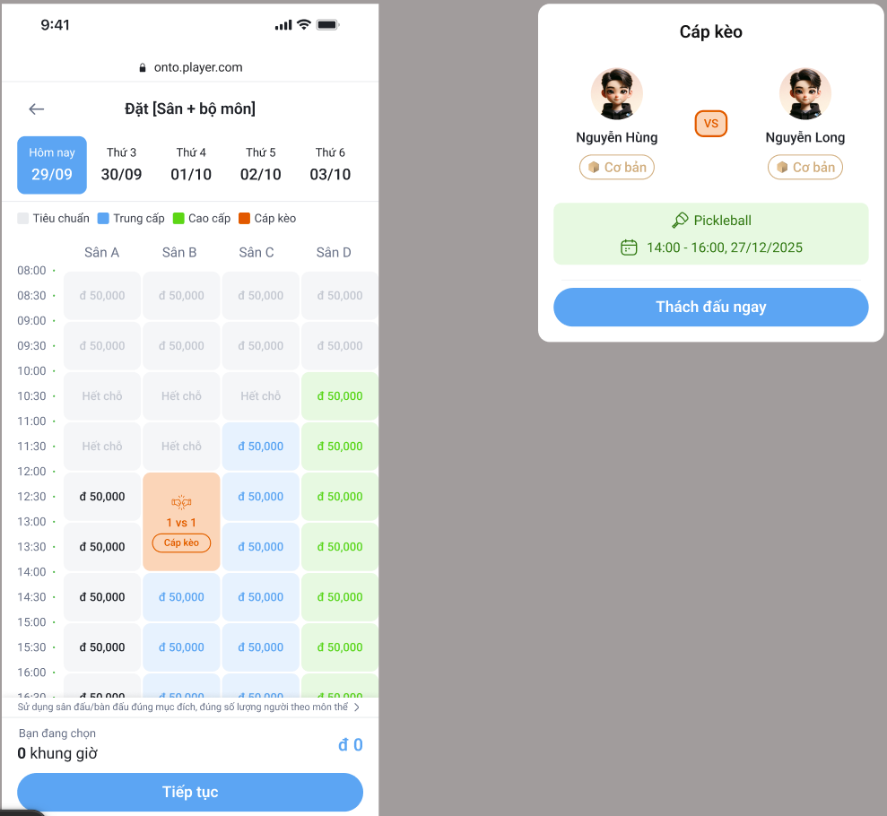 Đặt Sân Bóng Online, Đặt Sân Cầu Và Cáp Kèo Bóng Chỉ Trong 1 App – ONTO Đặt Sân