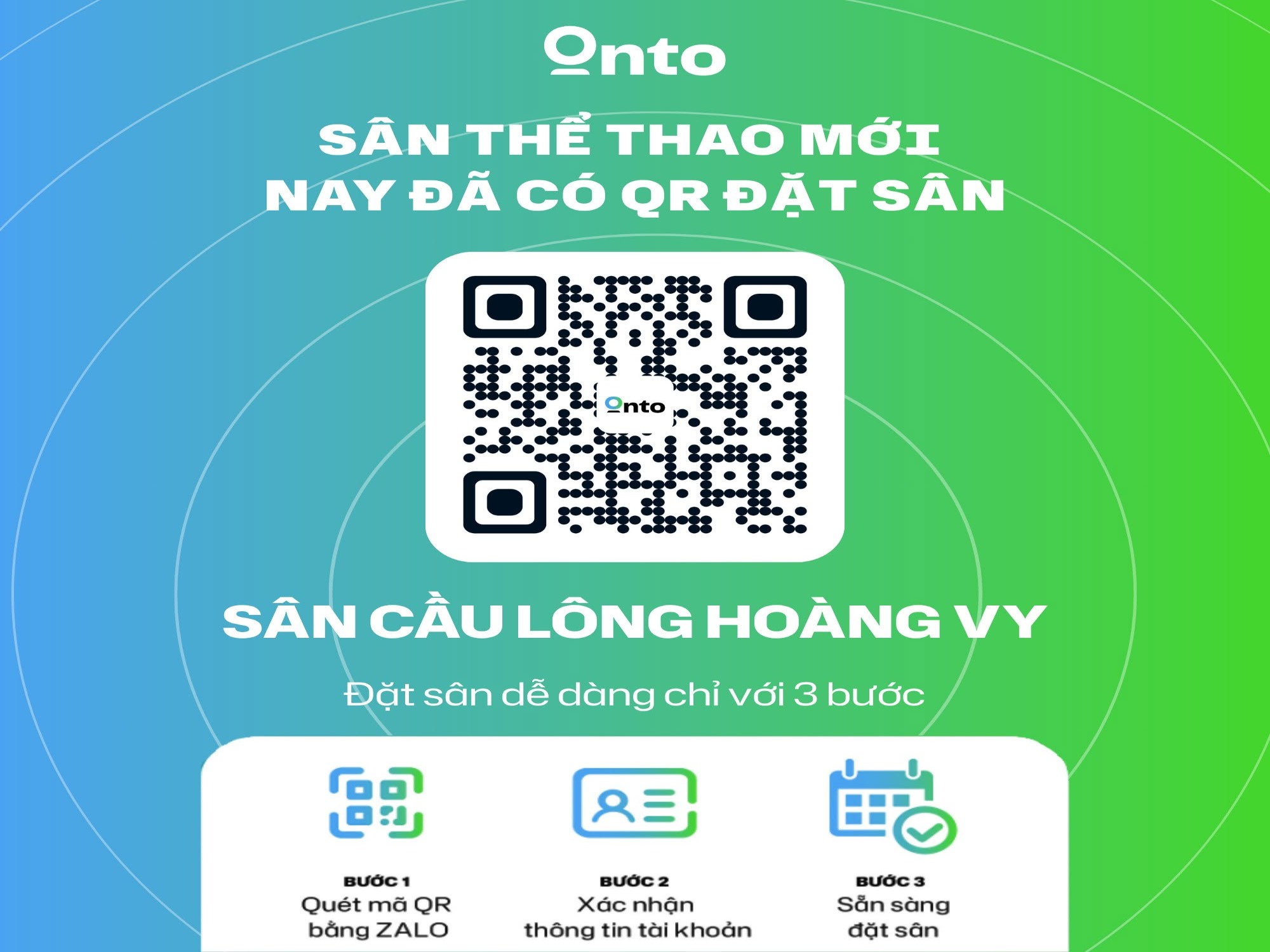 Sân Cầu Lông Hoàng Vy Bình Phú Quận 6 – Đặt Sân Online Nhanh, Quản Lý Sân Hiệu Quả Qua App ONTO