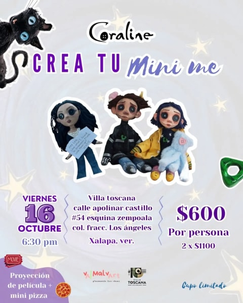 Crea tu Mini Me - Especial Coraline