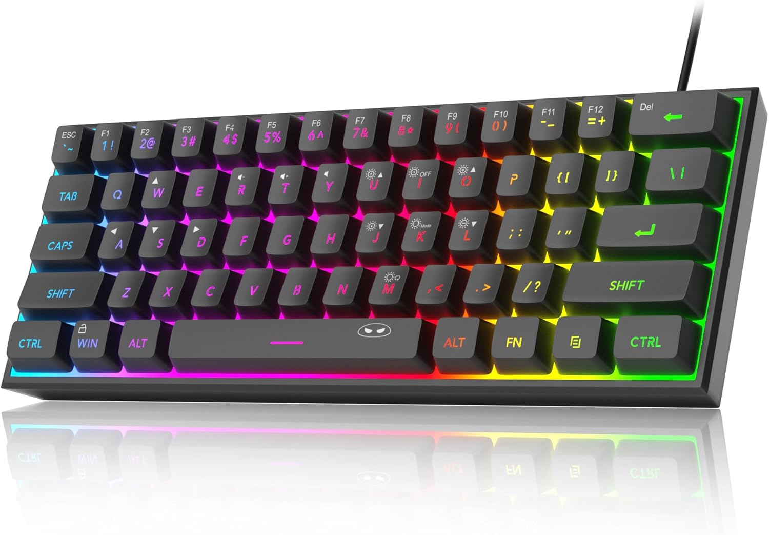 Chines Mechanical RGB Keyboard Brown and Blue Switches