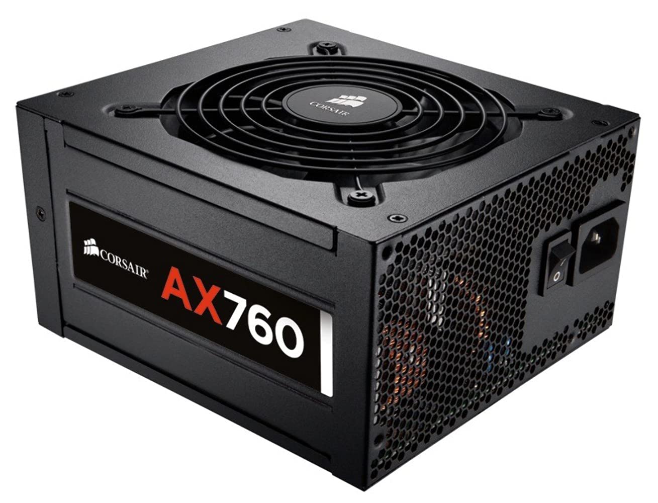 Corsair AX 760 80+ Platinum Power Supply Fully Modular