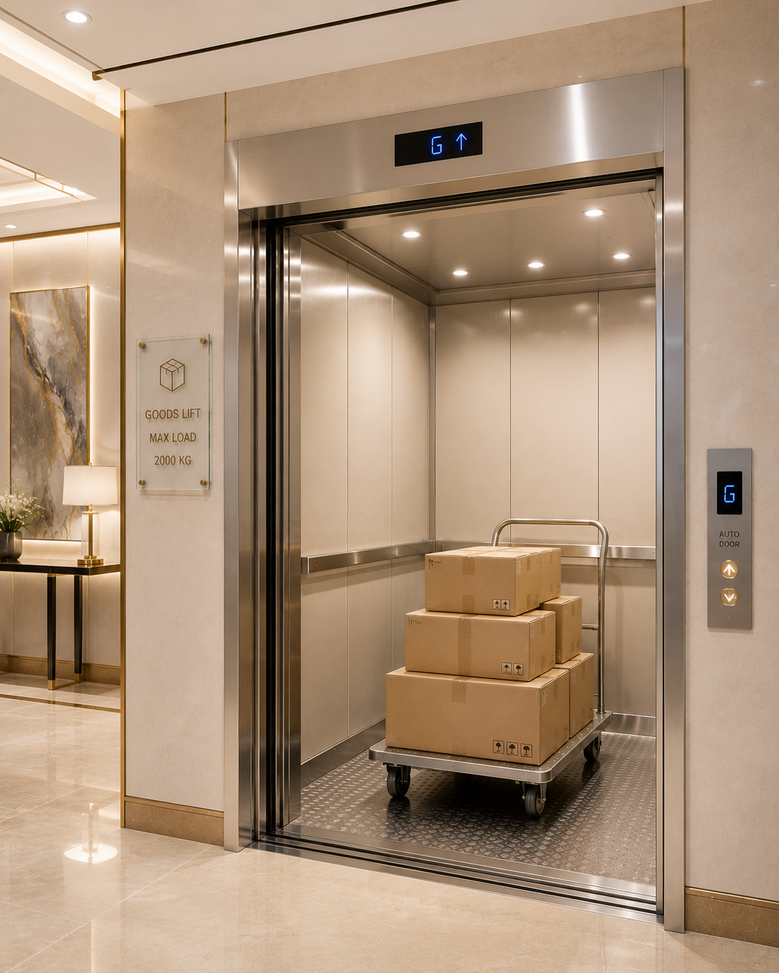 Automatic Goods Lift