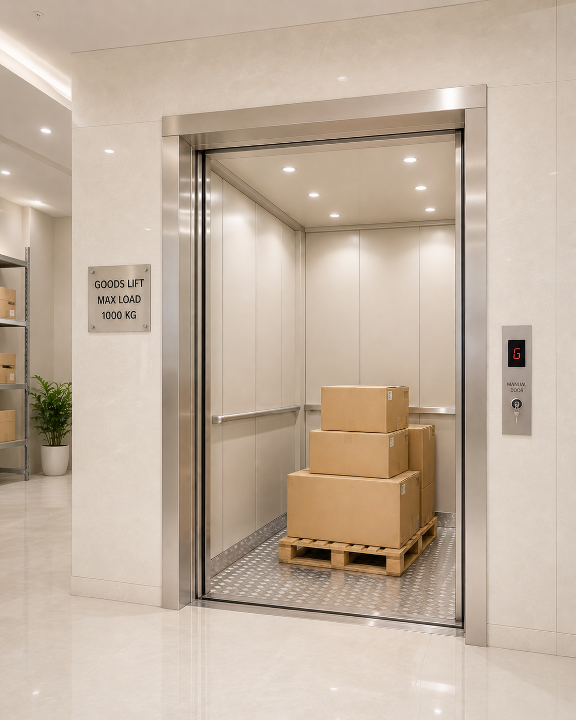 Manual Goods Lift