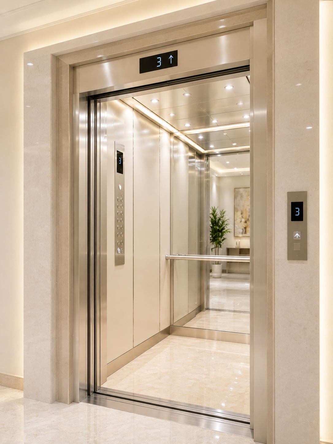 Geared Passenger Lift