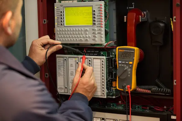 Fire alarm maintenance and testing