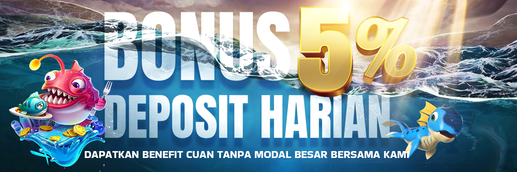 FULL500 - Memberikan Bonus Deposit Harian Sebesar 5% 