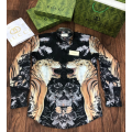 Gucci Tiger Printed White Premium Quality Shirt-thumb-3