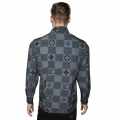 Louis Vuitton Grey Monogram Printed Premium Quality Shirt-thumb-1
