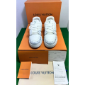 Louis Vuitton White Premium Quality Sneakers-thumb-0